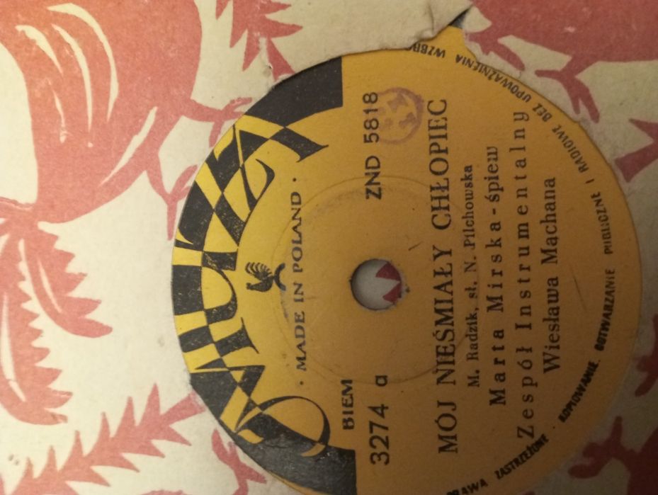 Muza - płyta szelakowa przedwojenna Jazz Group The Dave Burman