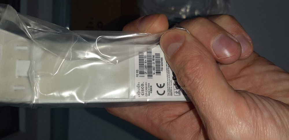 CP-CAM-W Cisco USB видеокамера для Cisco IP Phone 9900 белого цвета