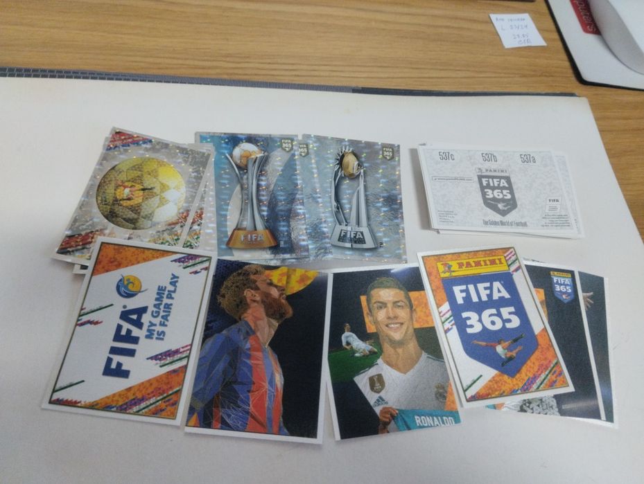 Cromos da FIFA 365 de 2018