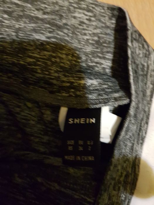 Legginsy Shein Szare