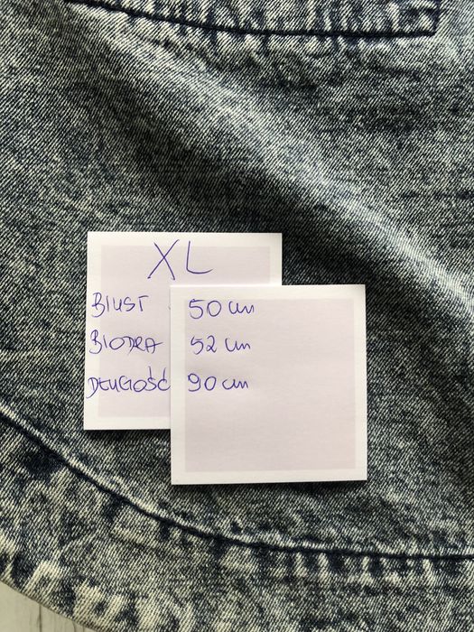 Sukienka jeansowa damska