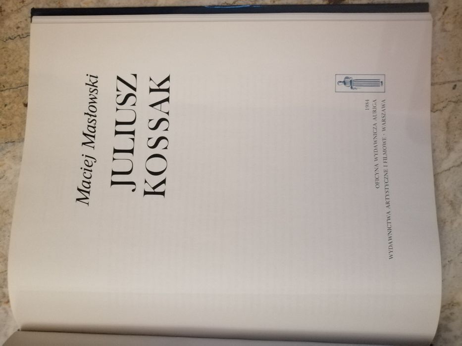 Juliusz Kossak, książka- album Macieja Masłowskiego
