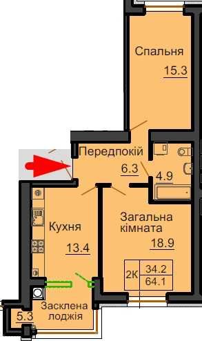 Продаж 2к квартира ЖК Софія Роял від Мартинова 6411 Софіївська Борщагівка София Резиденс продажа квартиры купить квартиру купити квартиру