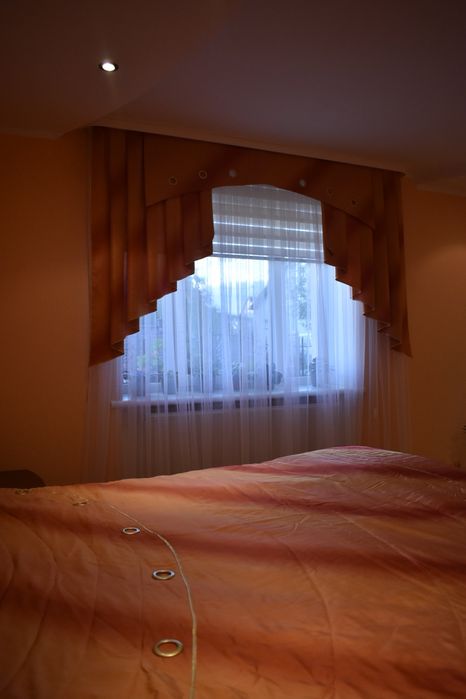 Комплект тюль+штори+покривало