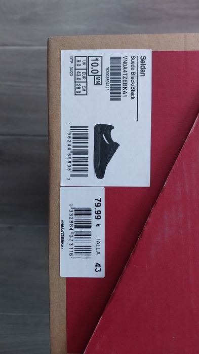 VANS Seldan camurça t43 usadas