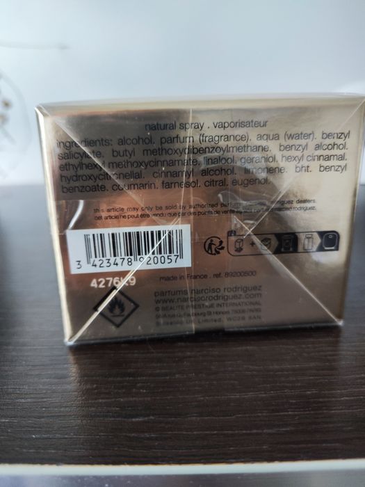 Narciso Rodriguez - Amber Musc 100ml nowe