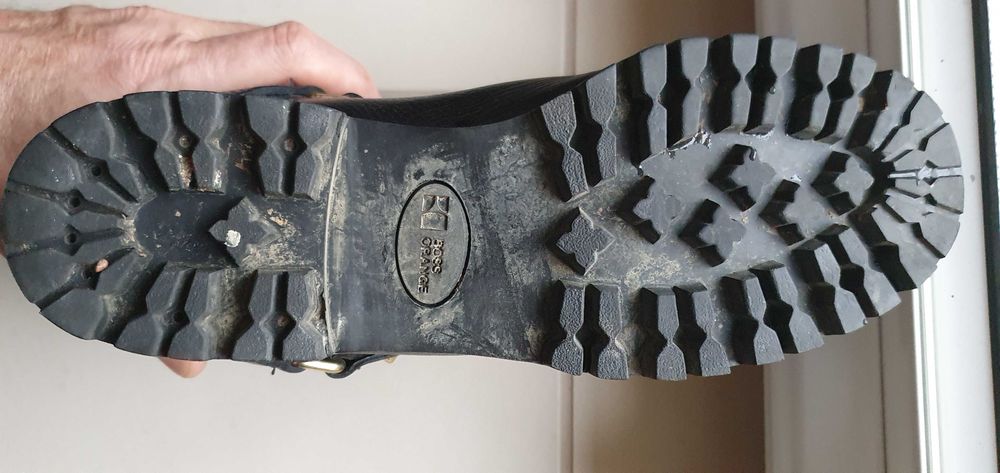 Botki premium Hugo Boss skóra naturalna