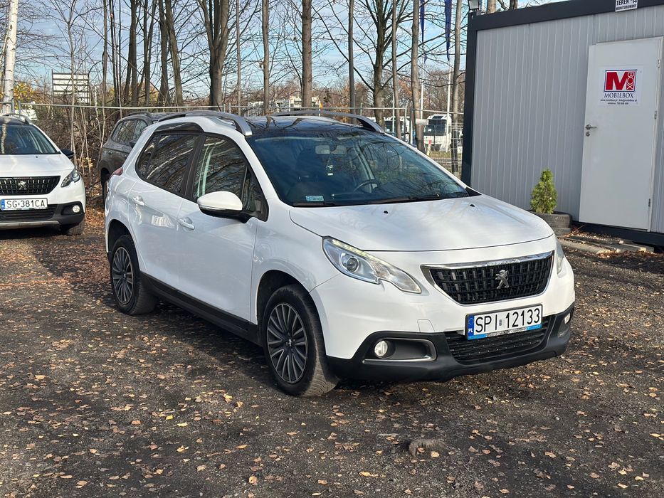 Peugeot 2008 1.2PB 2016r. Automat Klima Panorama PDC Navi LED DRL