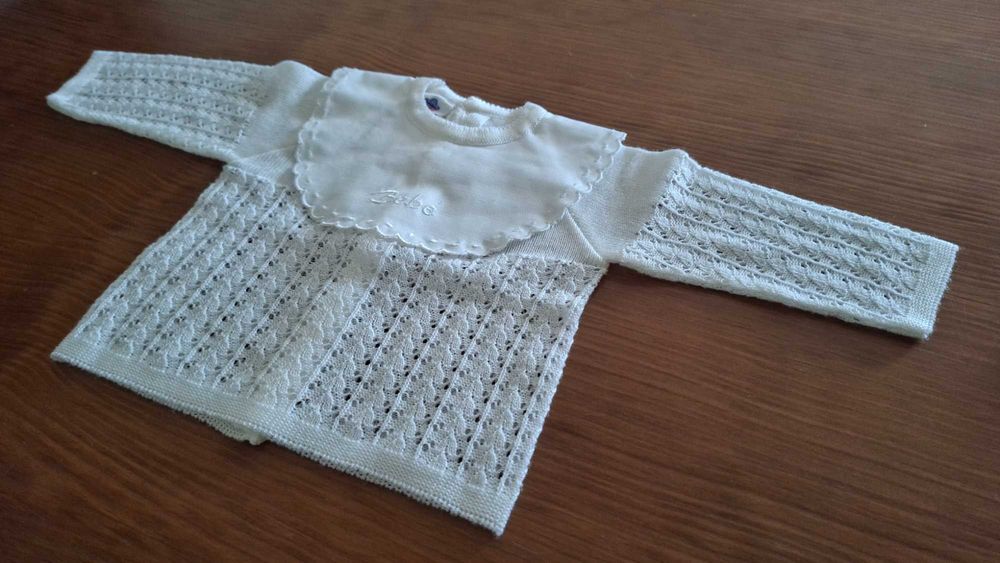 Conjunto Roupa de Bebê Bordado