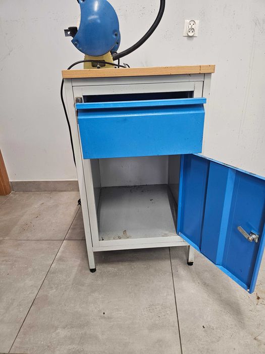 Stół warsztatowy 60x50 Cm plus szlifierka stołowa