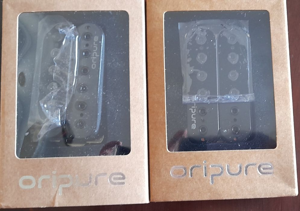 Pickups de guitarra Oripure e Wilkinson