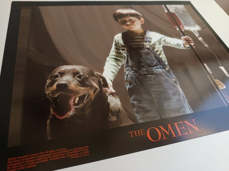 Lobby card original do filme OMEN