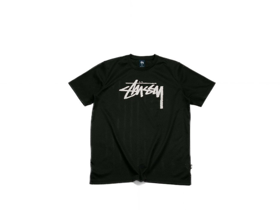 Stussy mesh jersey t-shirt L
