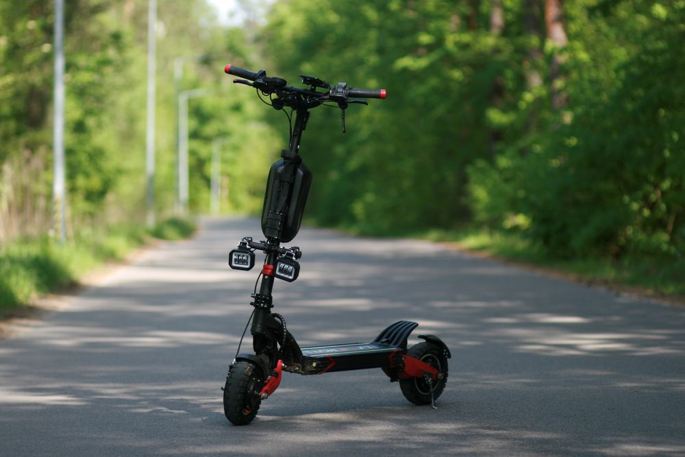 Hulajnoga Elektryczna Techlife X7S Bateria LG, Hydrauliczne ham. NUTT, mocne światła LED