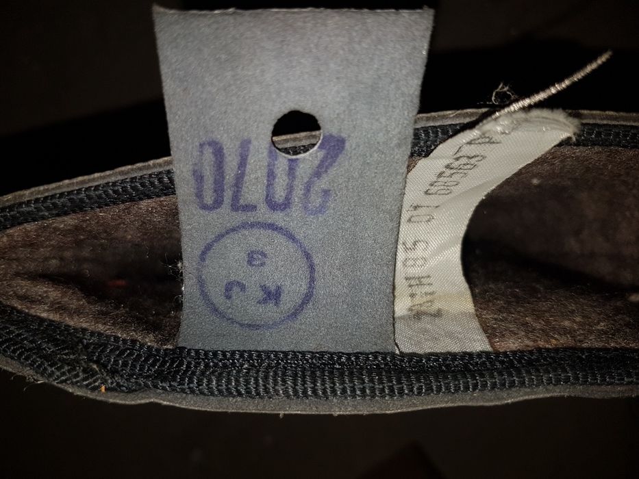 Buty Robocze PRL.