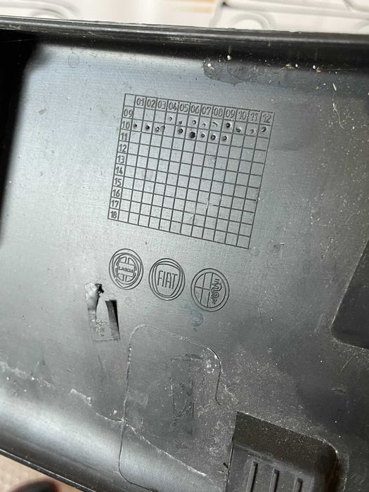 Alfa romeo giulietta - Обшивка крышки багажника стопи