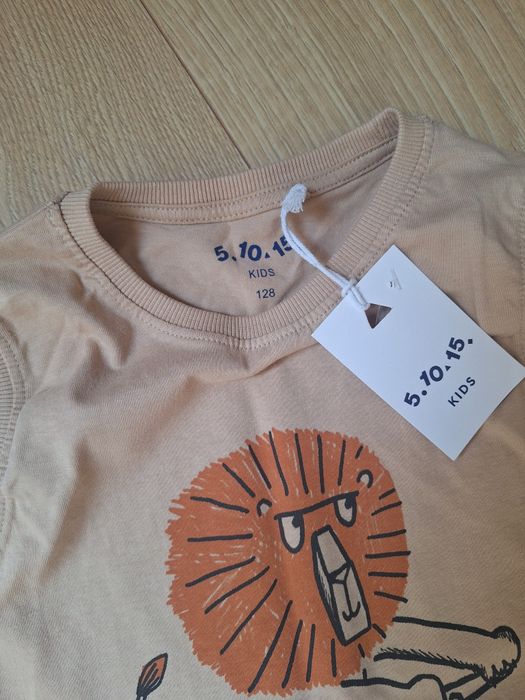 R 128 t-shirty 5 10 15 spodenki coccodrillo