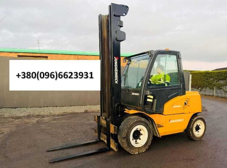 Вилочний навантажувач погрузчик JUNGHEINRICH - 3,5 тони, 4,5 м