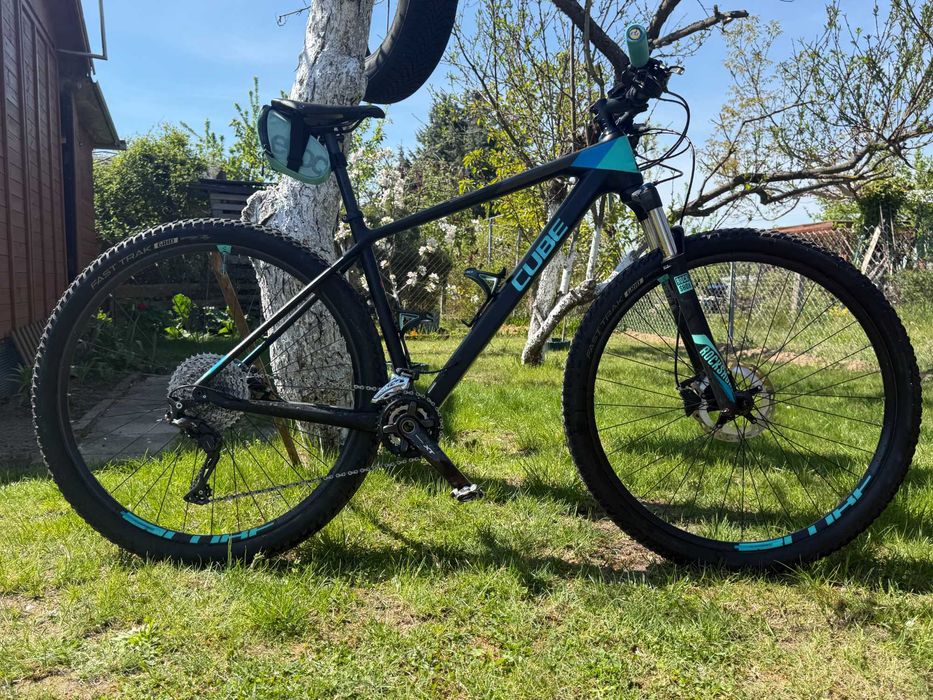 Cube Access Pro Womens Mountain Bike - Carbon/Mint