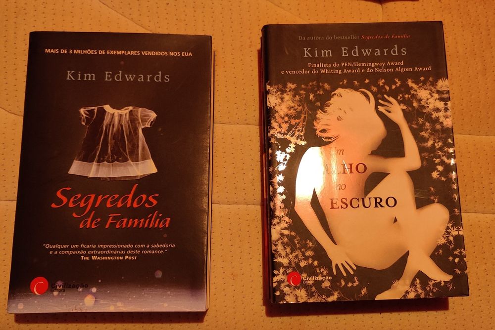 2 livros de Kim Edwards (também vendo em separado)