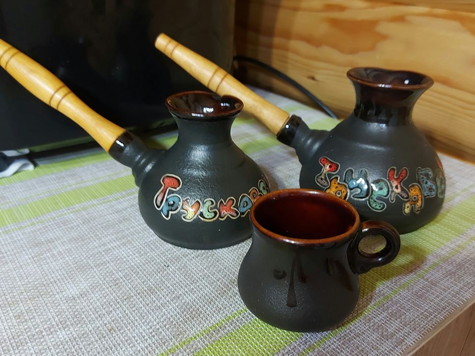 Вінтаж кавовий сервіз турка горнятко