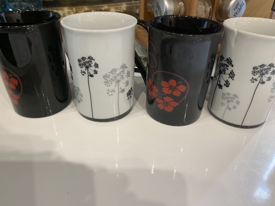 4 Kubki do herbaty nowe