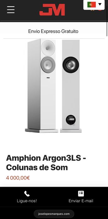Aceito proposts para  Amphion Argon3LS