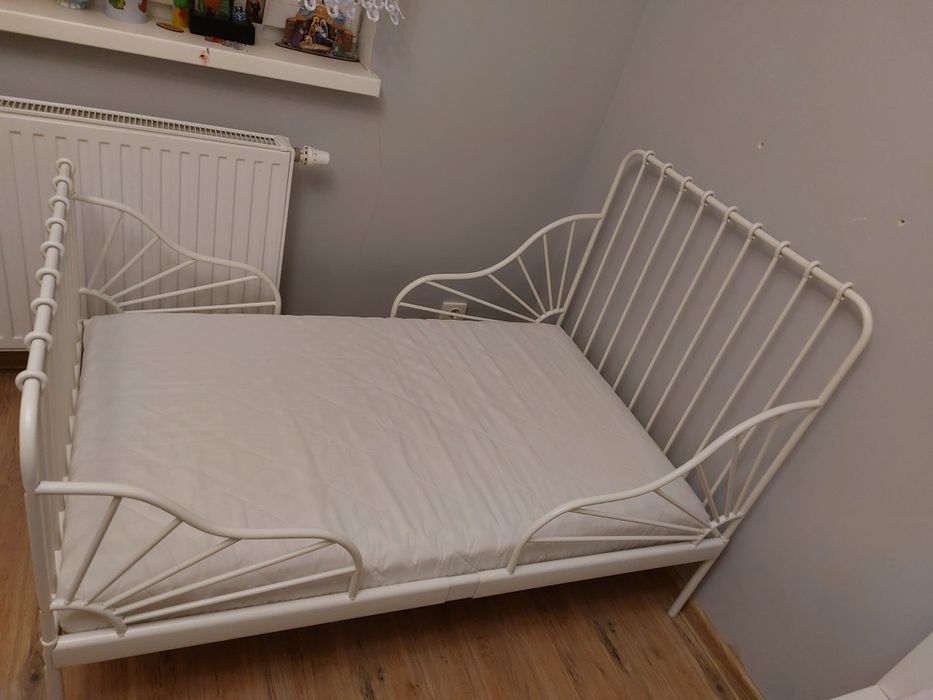 Łóżko Minnen Ikea rozsuwana rama 80x200cm