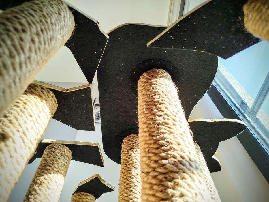 Legowisko drapak dla kota rękodzieło