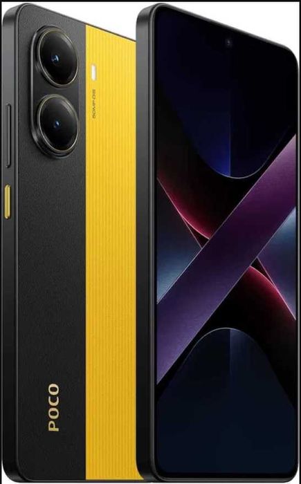 POCO X7 Pro 8+256GB 5G Yellow, Black Ładowarka 90W ! Gw 24mc Okazja!