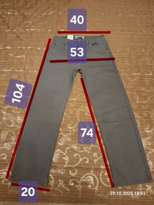 Чоловічі класичні джинси Wrangler Authentics