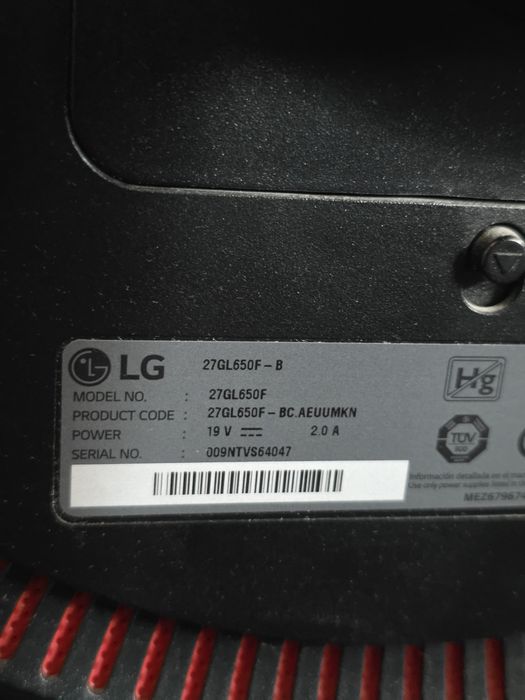Monitor gamingowy LG UltraGear 27GL650F-B | 27" IPS | 144Hz | 1ms | G-Sync / FreeSync