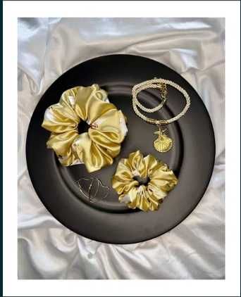 Scrunchie Handmade - Zestaw x 4