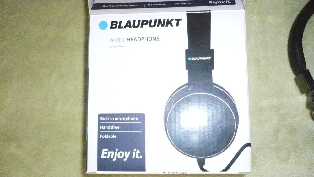 Auscultadores Blaupunkt BLP 4570 com Microfone
