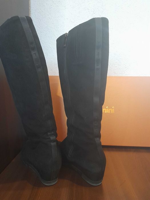 Baldinini kozaki zamszowe ocieplane