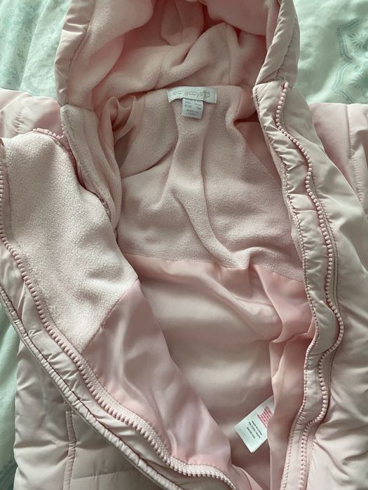 Kombibezon zimowy dla dziewczynki 6-9 miesiecy 74cm