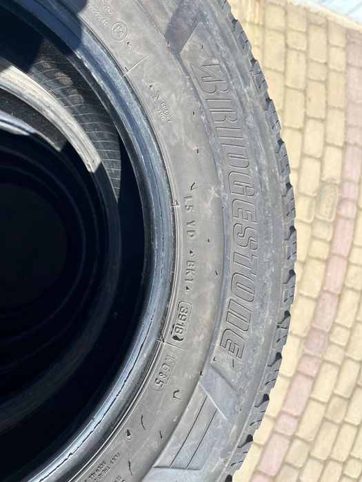 Резина Bridgestone duravis, літо 195/75R16 C