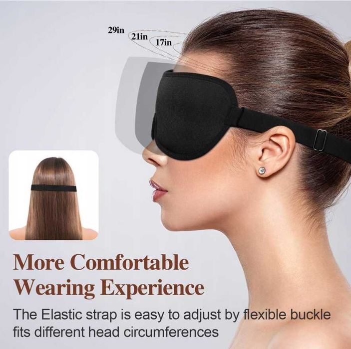 Boniesun Maska Opaska na oczy 3D