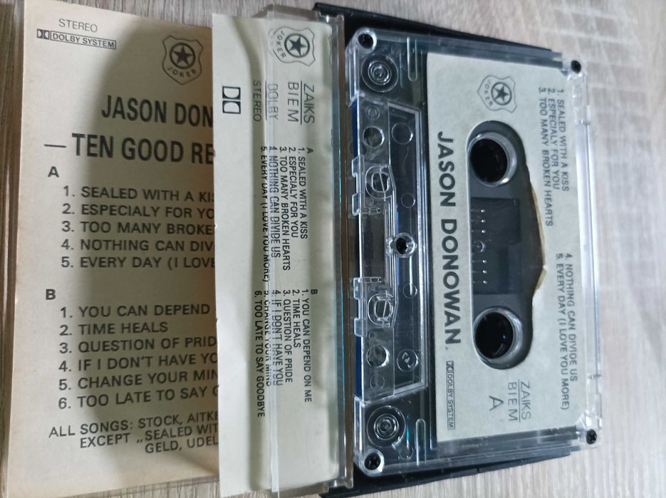 Kaseta - Jason Donovan