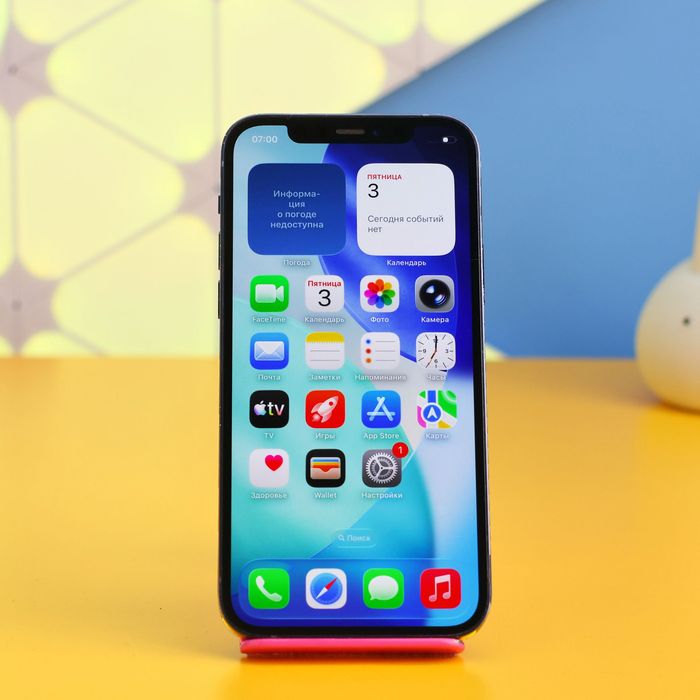 Смартфон Apple iPhone 12 64GB Black (162957) Б/У З ГАРАНТІЄЮ