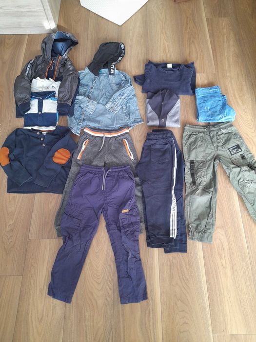 Ubranka dla chlopca 110