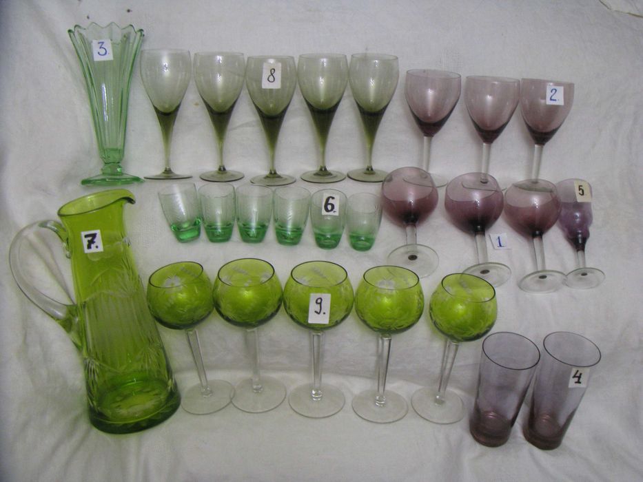 Фужер - рюмка для напитков - хрустальное стекло.