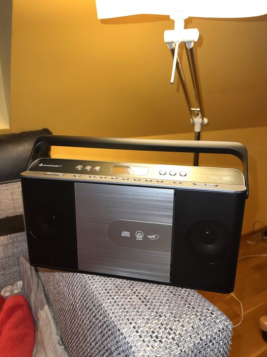 Цифрове радіо DAB+ FM Soundmaster RCD1870SW | CD MP3 USB AUX+ батарейк