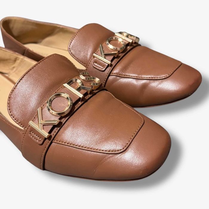Sapatos de Pele Castanhos - Michael Kors