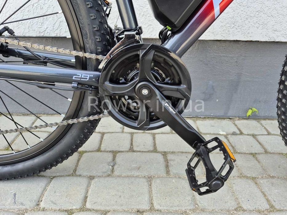 Велосипед з електроприводом 29" AL Formula eF-1 DD CS рама-21" 48B 12.5А*г 500Вт червоно-сріблястий 2026