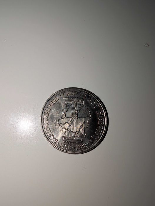 100 Escudos Coin - Bartolomeu Dias, First Series of the Discoveries
