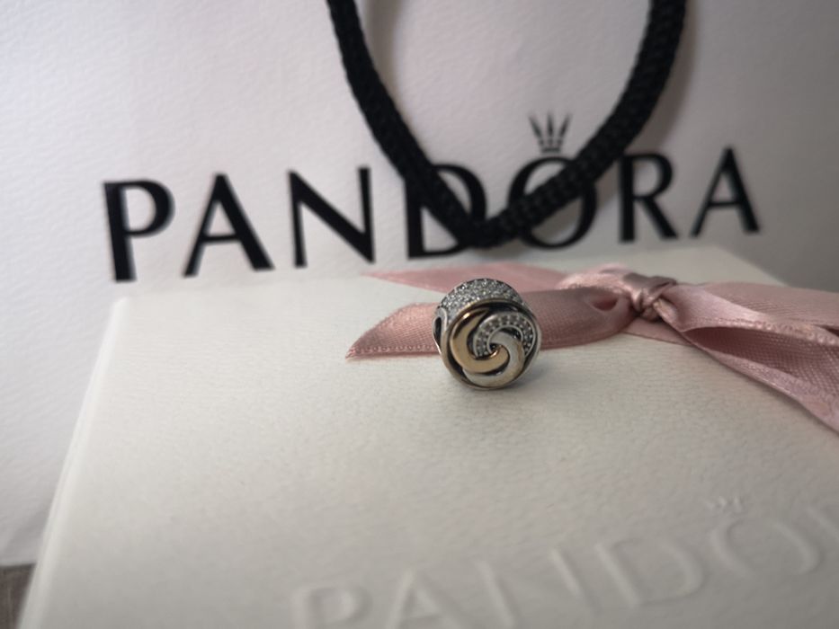 NOWY charms złoto 14k Pandora oryginalny Paragon