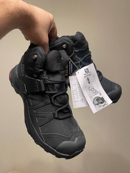 ПРЕМІУМ! Salomon X Ultra 4 Mid GTX Black 41 42 43 44 45 46 соломони