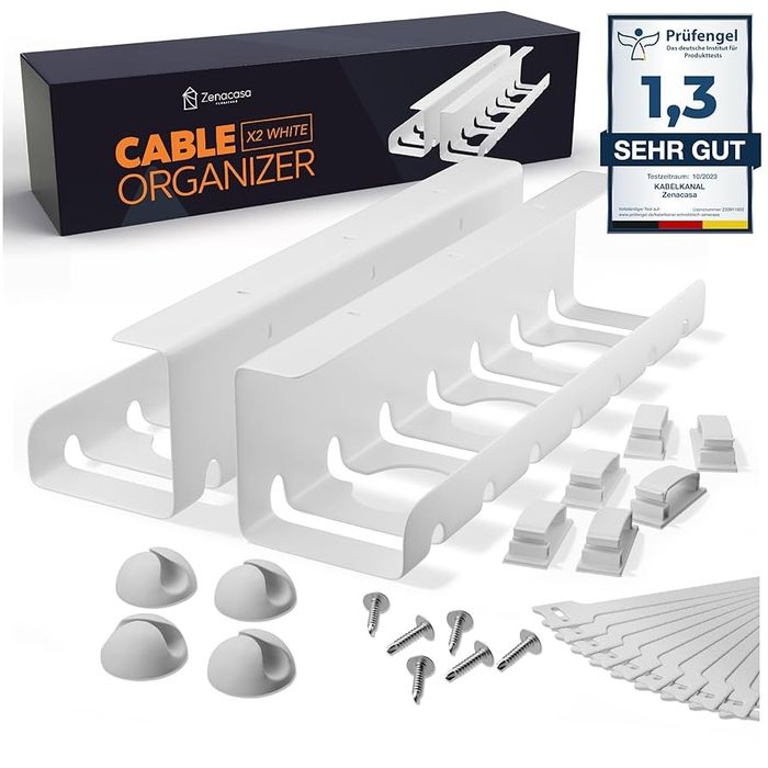 Органайзер кабелів набір для організації кабелів Homeprotek