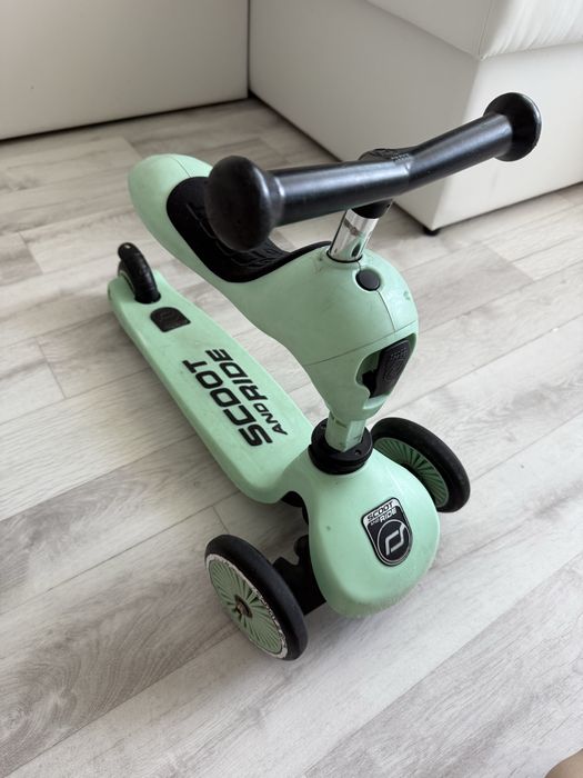 Детский самокат трансформер